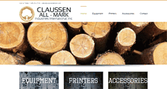 Desktop Screenshot of claussenall-mark.com